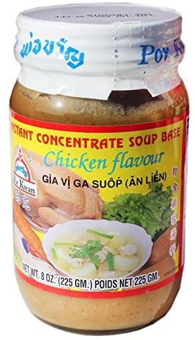por-kwan instant soup base (chicken flavor) - 8oz - Mighty Depot