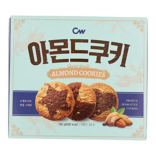 Cheongwoo, Almond Cookie, 4.45 Ounce - Mighty Depot