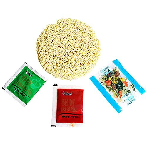 康师傅 方便面 红烧 袋面 泡面 五连包 休闲零食 - Mighty Depot