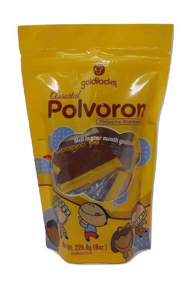 Goldilocks Assorted Polvoron 8oz Pack of 2 - Mighty Depot