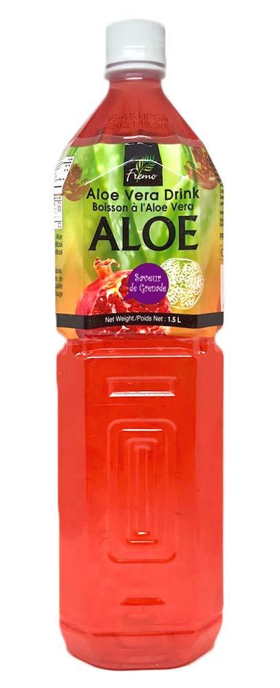 Fremo, Aloe Vera Drink (Pomegranate) (1.5 liter), 50.72 oz - Mighty Depot