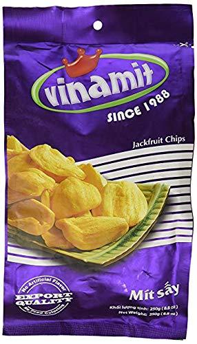 Vinamit - Vinatural Jackfruit Chips - 250 G - Product of Vietnam ( Pack of 2) - Mighty Depot