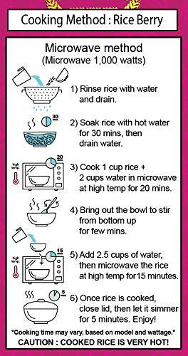 Three Lotus Thai Rice Berry 5 lbs. Premium Import Grade - Mighty Depot