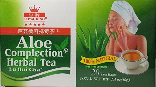 ROYAL KING Aloe Complection Herbal Tea (20 tea bags ) - Mighty Depot