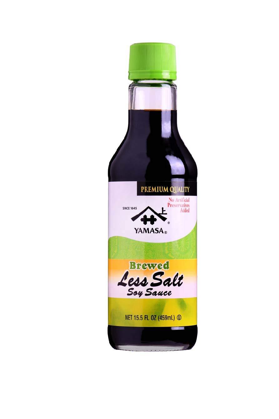 Yamasa, Soy Sauce Reduced Sodium, 15.5 oz - Mighty Depot
