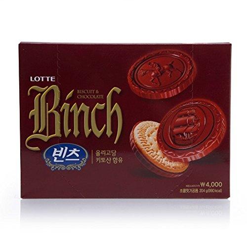 Binch Lotte cookies 204g (box of 2) - Mighty Depot
