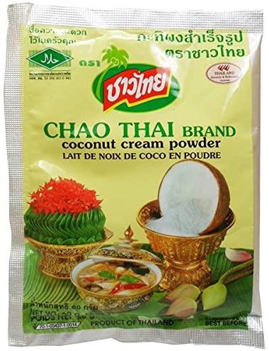 Coconut Milk Cream Powder Chao Thai Size 60 Gx6 bags - Mighty Depot