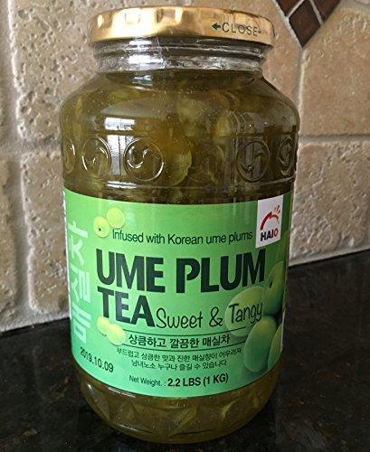 HAIO Ume Plum Tea - Sweet and Tangy Infused With Korean Ume Plums - Product of Korea 2.2 lb (1 kg) - Mighty Depot