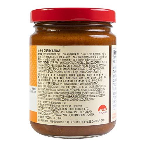 Lee Kum Kee LKK Curry Sauce 8.3oz (235g) 香港李锦记 咖喱酱 (1 Pack) - Mighty Depot