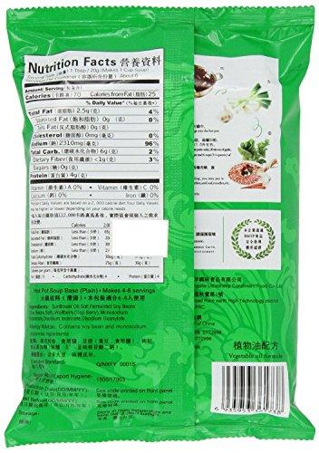 Little Sheep Mongolian Hot Pot Soup Base Plain Flavor 4.59 Oz (Pack of 2) - Mighty Depot