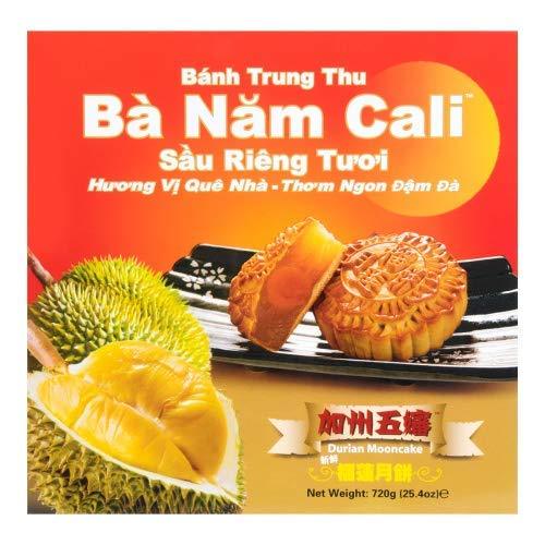 Ba Nam Cali Mooncakes (Durian, 1 Yolk) - Mighty Depot