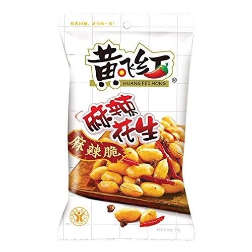Huang Fei Hong, Spicy Peanuts, 3.88 oz - Mighty Depot