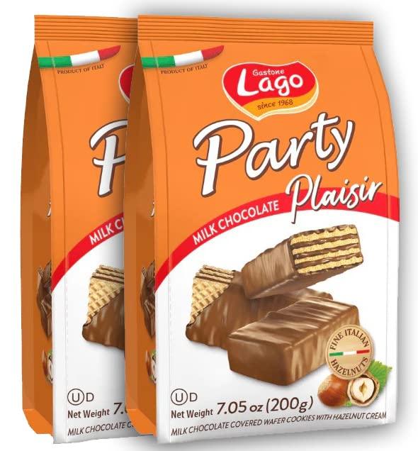 Gastone Lago Party Wafers Cookies 8.82 oz, 250g - Mighty Depot