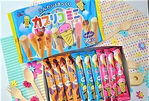 Esaki Glico Caplico Mini - Large Pack, Set of 10 Pieces - Mighty Depot