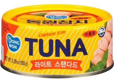 Dongwon Captain Kim Light Standard Tuna Can - Mighty Depot