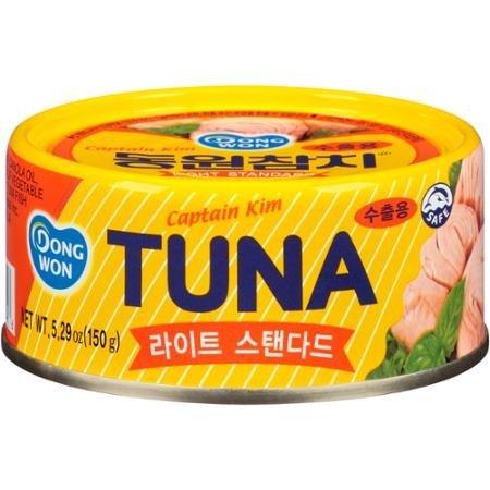 Dongwon Captain Kim Light Standard Tuna Can - Mighty Depot