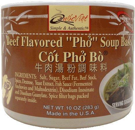 Quoc Viet Foods Beef Flavored "Pho" Soup Base 10oz Cot Pho Bo Brand - Mighty Depot