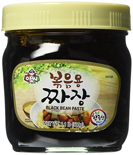 assi Black Bean Sauce, Jjajang, 1.1 Pound - Mighty Depot