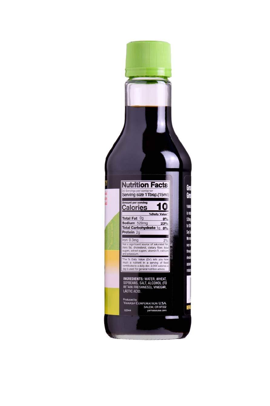 Yamasa, Soy Sauce Reduced Sodium, 15.5 oz - Mighty Depot