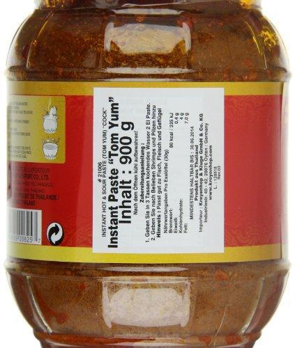 Tom Yum instant hot and sour paste - Mighty Depot