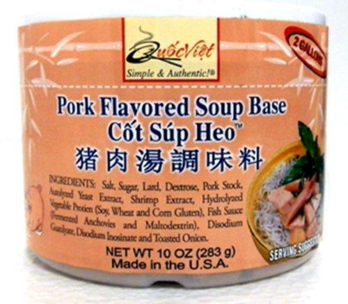 Quoc Viet Pork Flavored Soup Base 10oz (5 Pack) - Mighty Depot