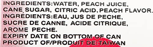 Chin Chin Peach Drink Juice - 11oz (3 packs) - Mighty Depot