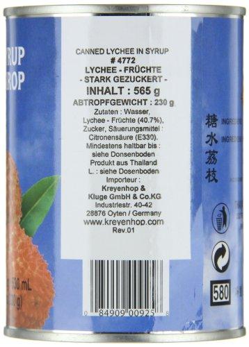 Cock Lychee in Syrup, 20 Ounce - Mighty Depot