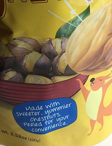 Haioreum Peeled Roasted Chestnuts x2 packs - Mighty Depot