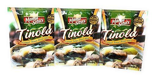 Mama Sitas Tinola Ginger Soup Base Mix, 0.88oz (25g) 3 Pack - Mighty Depot