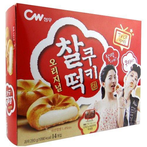 Cheongwoo, Rice Cake Cookie (Original), 9.10 Ounce - Mighty Depot
