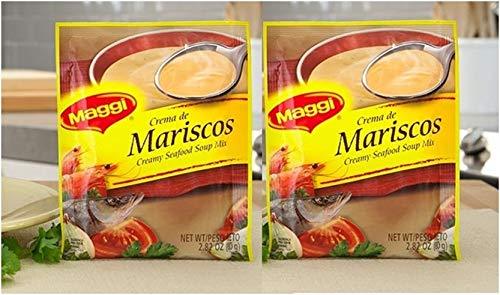 MAGGI Sopa Crema de Mariscos 80 grs. - 2 Pack/Creamy Seafood Soup Mix 2.82 oz. - 2 Pack - Mighty Depot