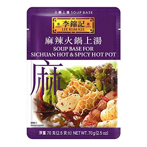 Lee Kum Kee-Soup Base For Sichuan Hot & Spicy Hot Pot 70 G - Mighty Depot