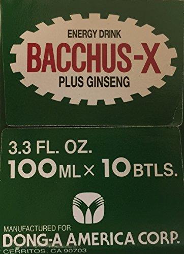 Dong-A America Corp Bacchus-X Energy Drink 10-pack 동아 박카스 10-팩 - Mighty Depot