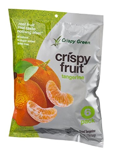 Crispy Green Crispy Fruit 100% Freeze Dried Tangerine - 6 CT - Mighty Depot