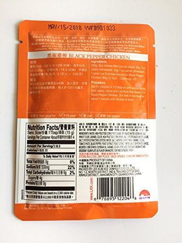 Lee Kum Kee Sauce For Black Pepper Chicken (4pack) - Mighty Depot