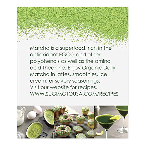 SA Japanese Green Tea Organic Daily Matcha for Drinking and Cooking, 2 Ounce - Mighty Depot