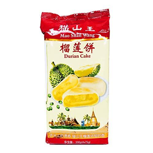Mao Shan Wang Fruit Flavor Cookie ????? (Durian Cake???, pack of 4) - Mighty Depot