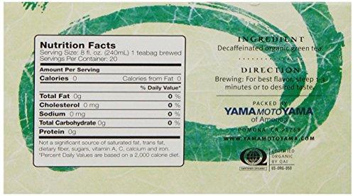 Yamamotoyama Organic Sencha Decaffeinated Tea, 1.38 Ounce - Mighty Depot