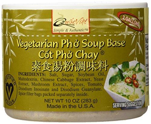 Quoc Viet Foods Vegetarian "Pho" Soup Base 10oz Cot Pho Chay Brand - Mighty Depot