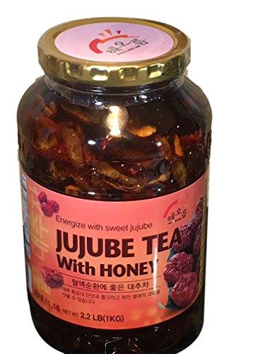 HAIO Jujube Tea With Honey - Energize With Korean Sweet Jujube - Product of Korea 2.2 lb - Mighty Depot