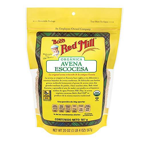 Bob's Red Mill Organic Scottish Oatmeal, 20 Oz - Mighty Depot