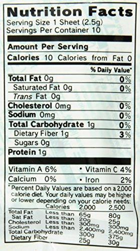 Shirako Tokyo Sushi Nori, 50 Count - Mighty Depot