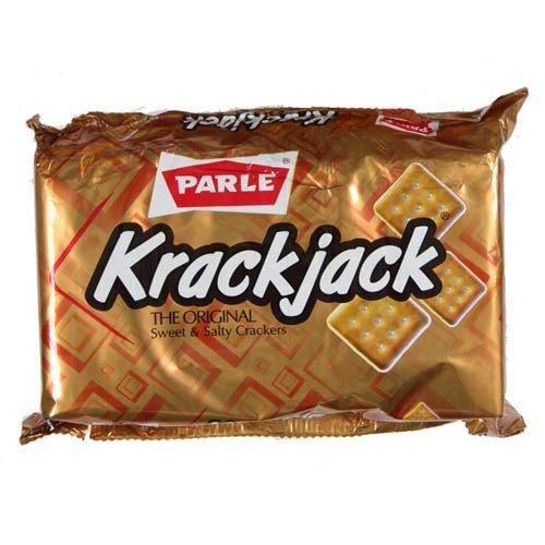 Parle Krackjack Biscuits 60g (Pack of 6) - Mighty Depot