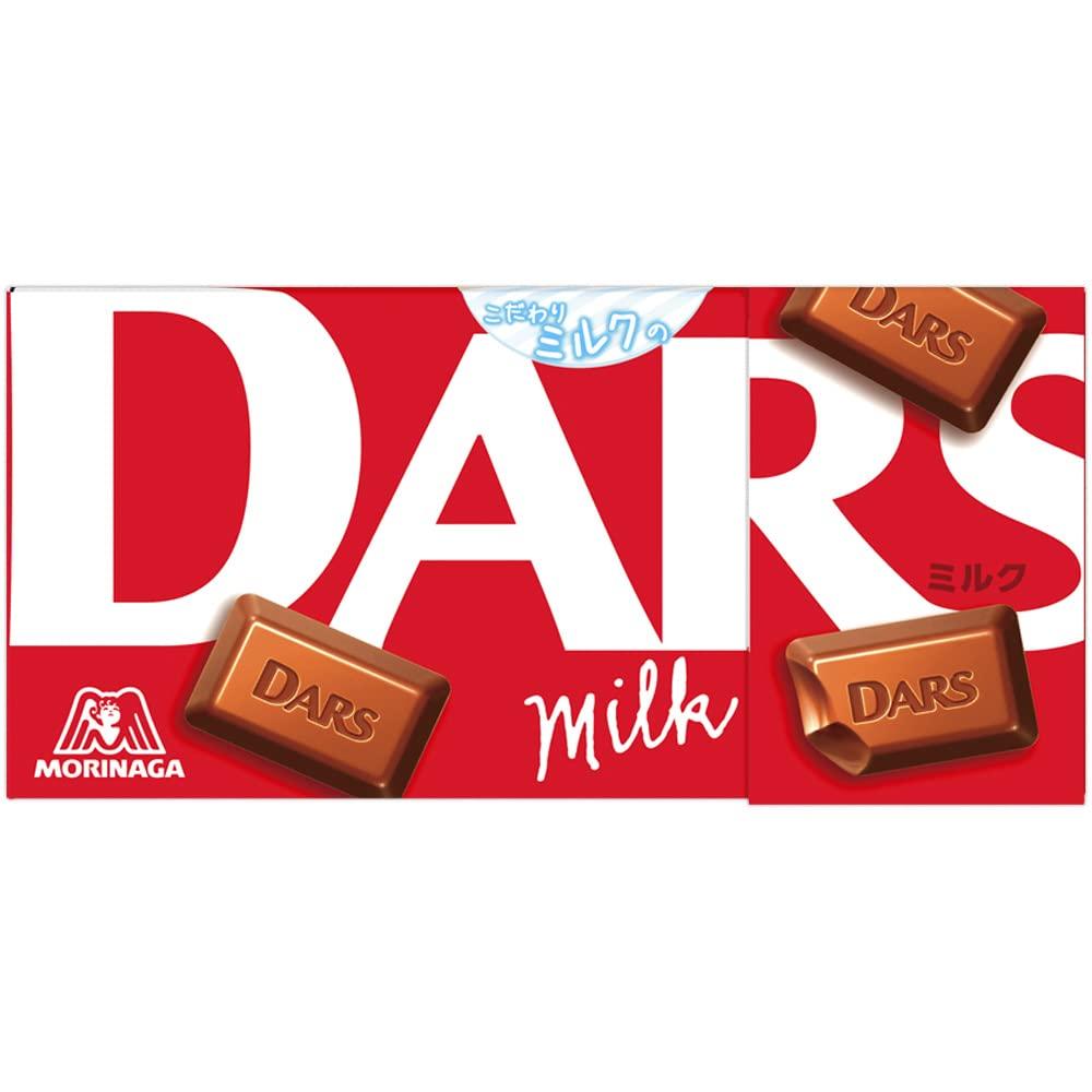 Morinaga DARS MILK CHOCOLATE 42g (pack of 10) - Mighty Depot