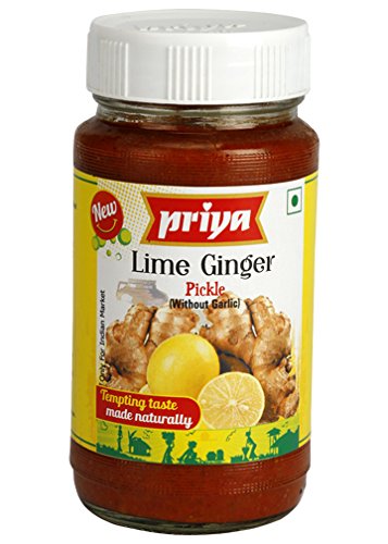 Priya Lime Gngr Wo Garlic 300g - Mighty Depot