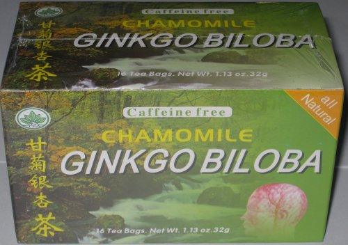 Chamomile Gingko Biloba Tea (3 boxes= 48 teabags) - Mighty Depot