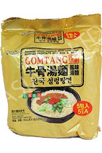 Paldo Gomtang Oriental Style Ramen, 5x102g (10 Packs) - Mighty Depot