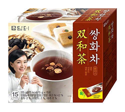 DAMTUH Herbal Supplement Healthy Tonic Tea (Ssanghwa Tea) Herbal Tonic Plus 15g x 15 sticks - Mighty Depot