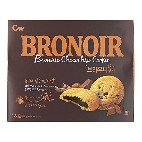 Cheongwoo, Bronoir Chocochip, 6.98 Ounce - Mighty Depot