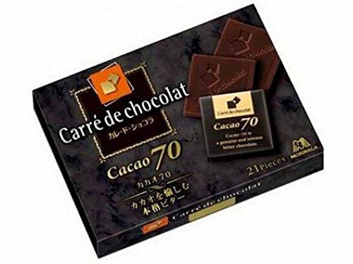 Morinaga Carre de Chocolat cocoa 70 - 1 box - Mighty Depot
